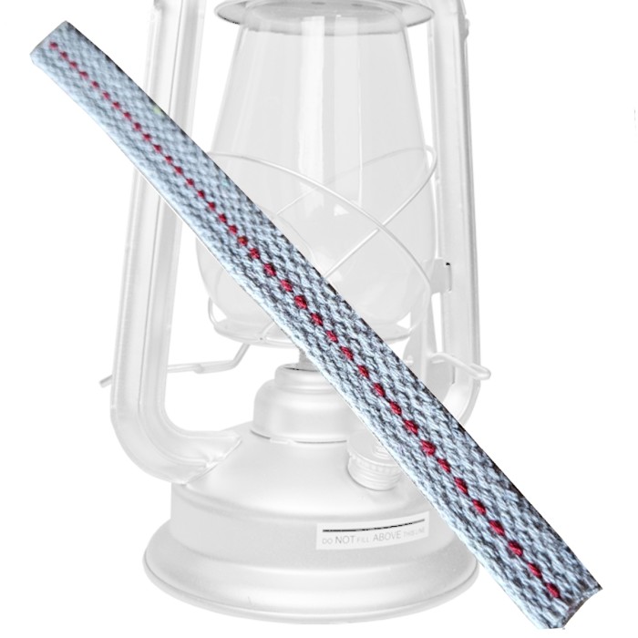 MFH, Baumwoll Flachdocht, 15 cm lang